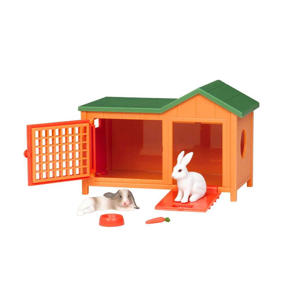 Playset de conejos