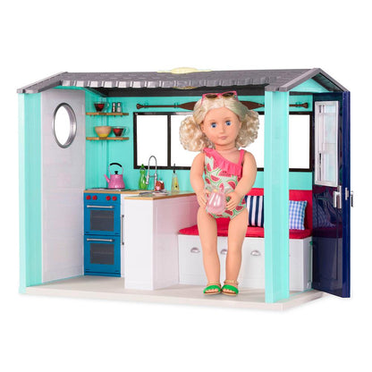 Casa en la playa con accesorios - Juguetería Caramba