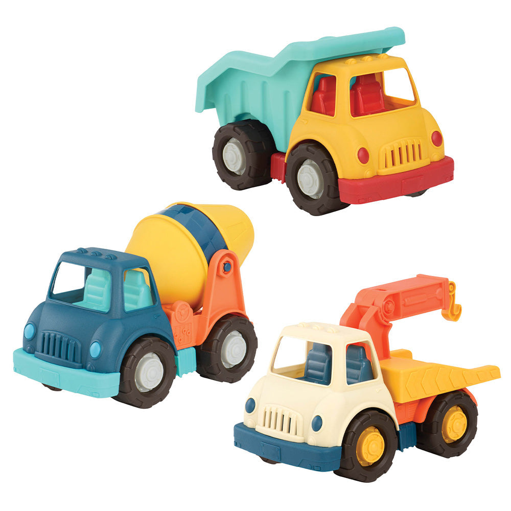 Set camiones Basura - Remolque - Mezclador de cemento
