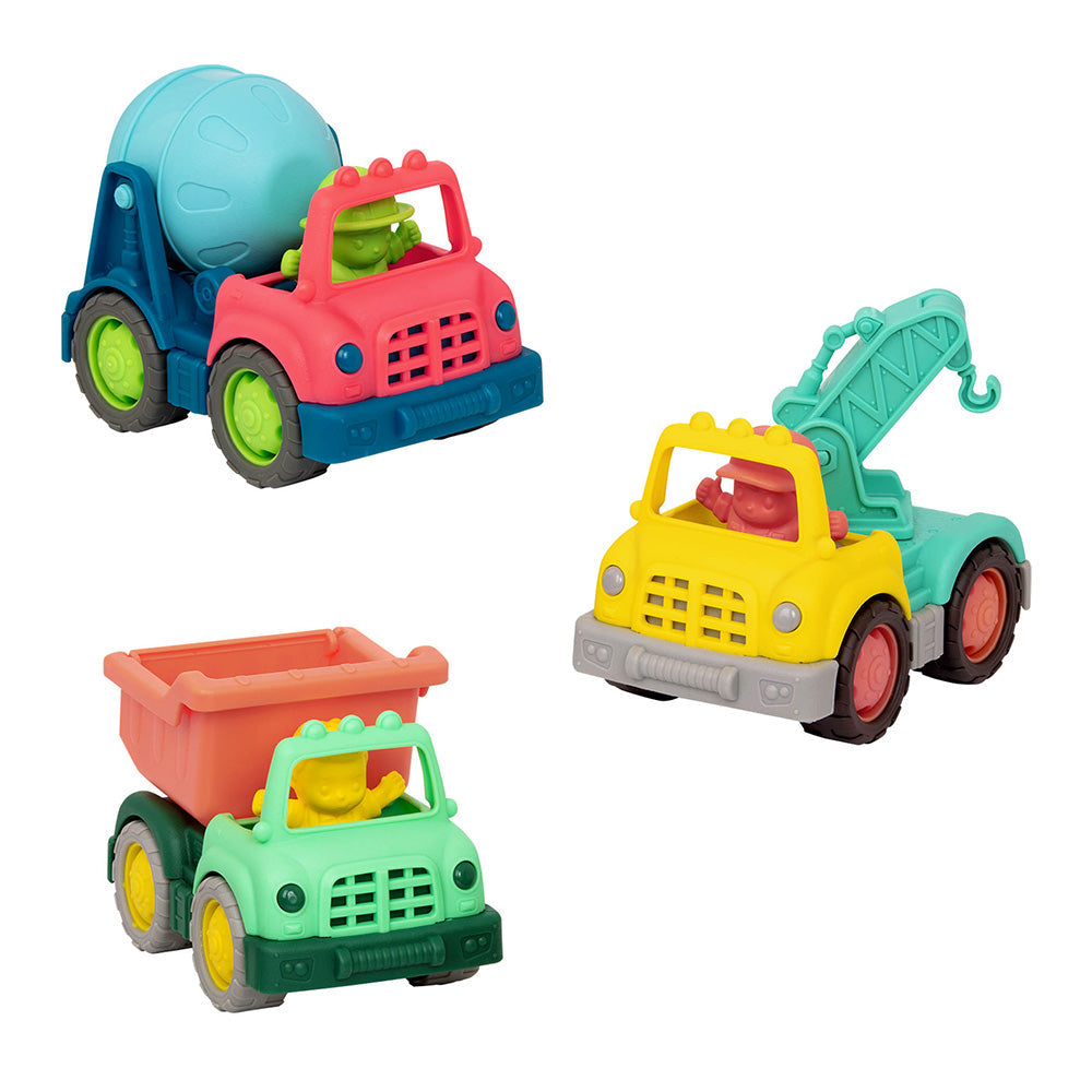 Set 3 camiones de construcción