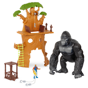 Gorila - Electronico y set casa en el árbol