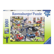 Puzzle XXL Patrulla policial - 100 piezas