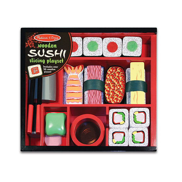 Set sushi de madera
