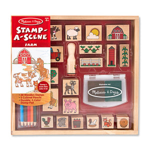 Stamps madera - Granja