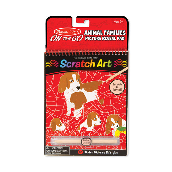 Scratch Art - Familias de animales