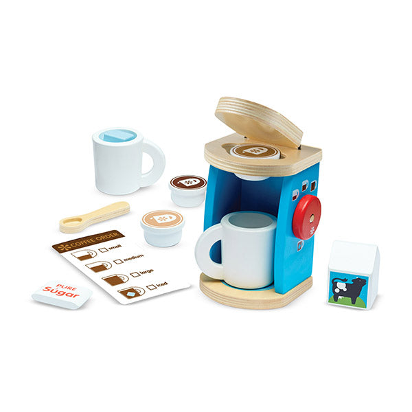 Cafetera de madera