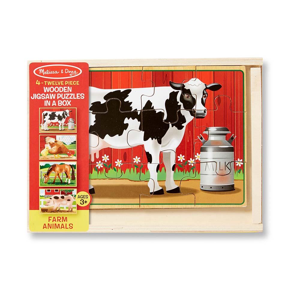 Set puzzle - Animales de la granja
