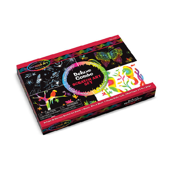 Deluxe Combo Scratch Art Set