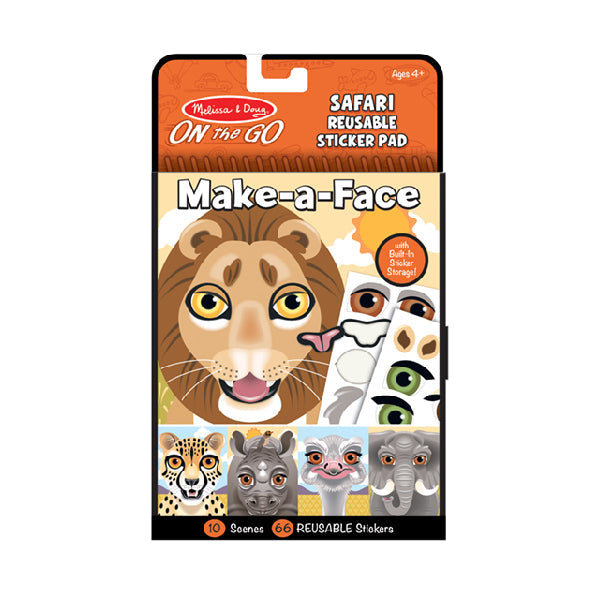 Stickers caras - Safari