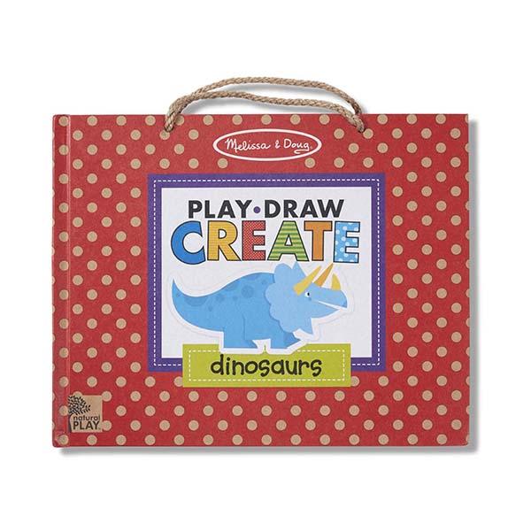 Juega, dibuja y crea - Dinosaurios
