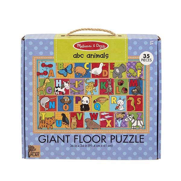 Puzzle gigante - Animales ABC (35 piezas)