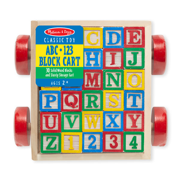 Carrito bloques ABC