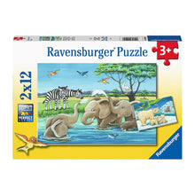 Puzzle Baby Safari - 2x12