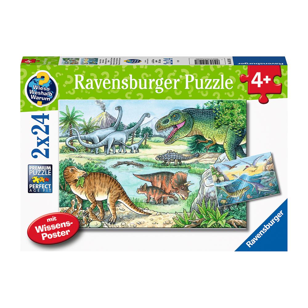 Puzzle Los dinosaurios - 2x24