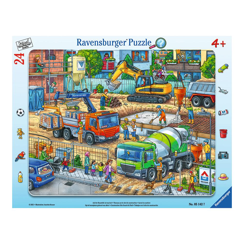 Puzzle enmarcado - En la construcción