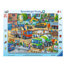 Puzzle enmarcado - En la construcción