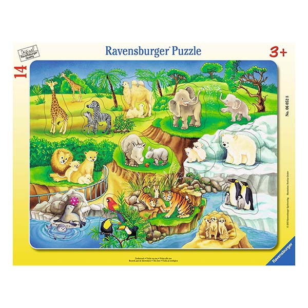 Puzzle enmarcado - Animales