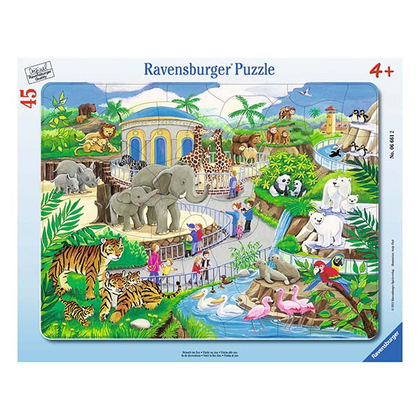 Puzzle enmarcado - Zoológico