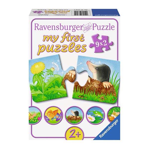 Mi primer puzzle - Animales de jardín
