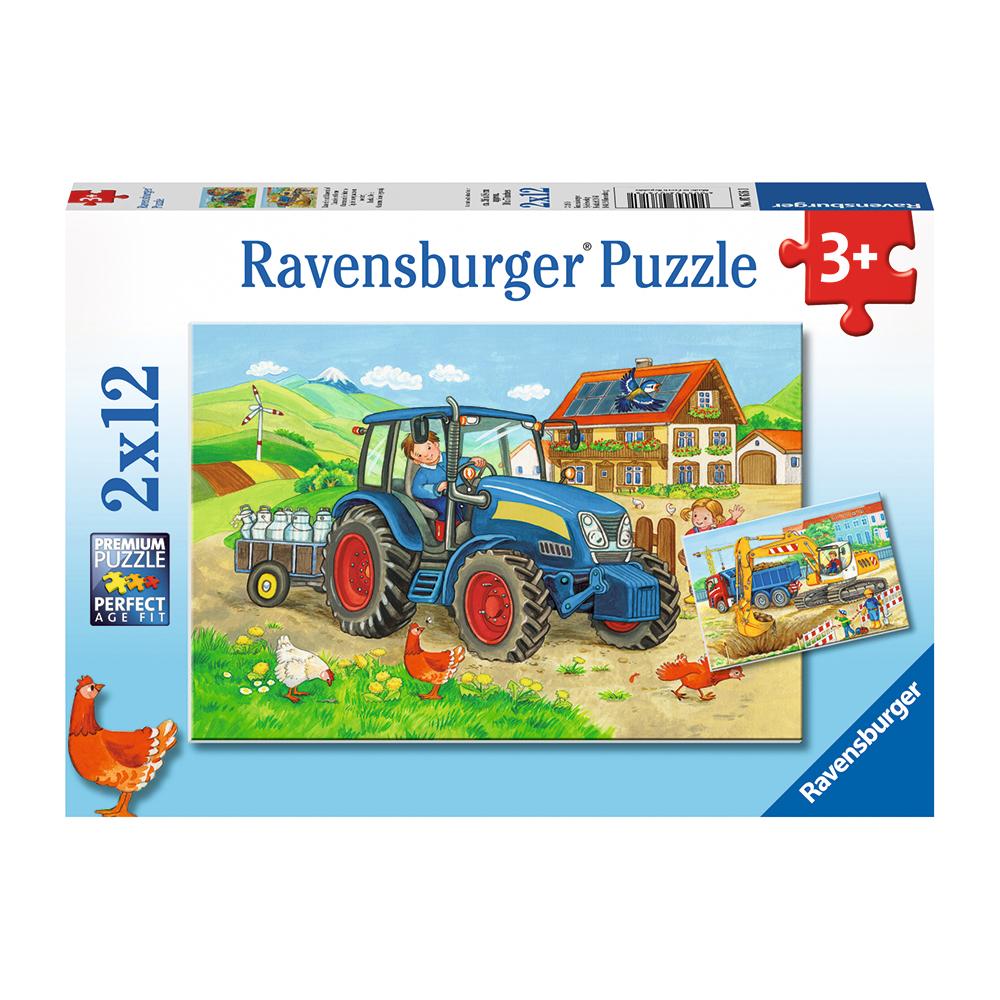 Puzzle Construcción en la granja - 2x12