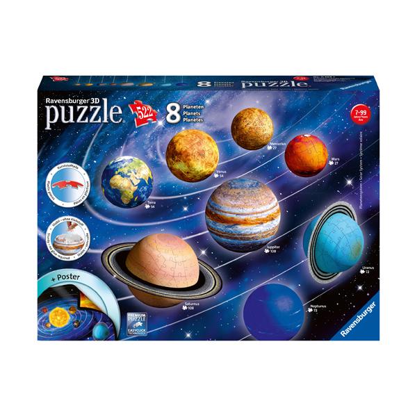 Puzzle 3D Sistema Solar