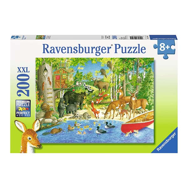 Puzzle XXL Animales del bosque - 200 piezas