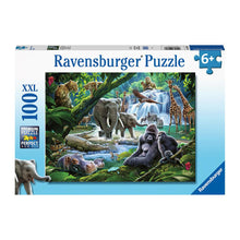 Puzzle XXL animales de la jungla - 100 piezas