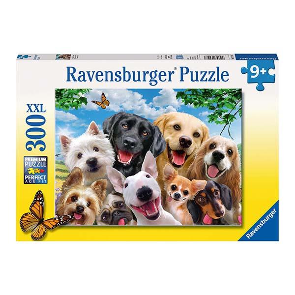 Puzzle XXL Selfie de perritos - 300 piezas