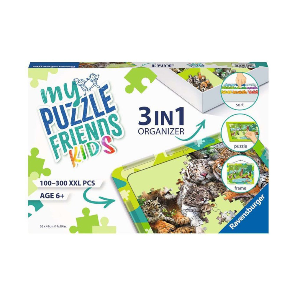 Organizador puzzles 3 en 1 - Verde