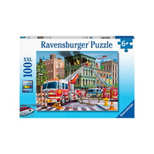 Puzzle XXL Camión de Bomberos - 100 piezas