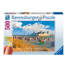 Puzzle Playa de Ahlbeck - 500 piezas