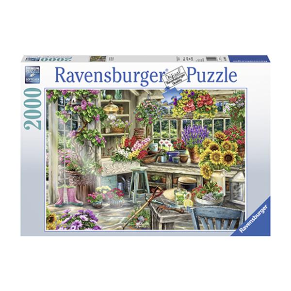 Puzzle El paraíso del jardinero - 2000 piezas