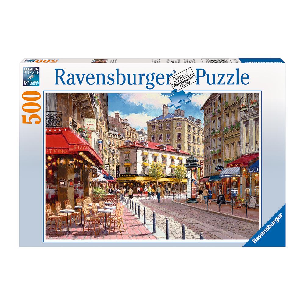 Puzzle Tiendas pintorescas - 500 piezas