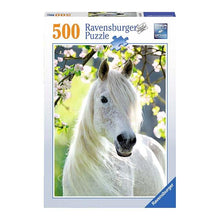 Puzzle Corcel blanco -500 piezas