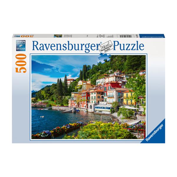 Puzzle Lago Como, Italia - 500 piezas