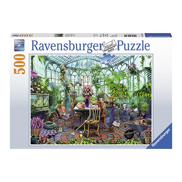 Puzzle Mañana en el invernadero - 500 piezas