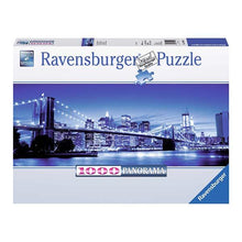Puzzle panorámico - Crepúsculo en Nueva York