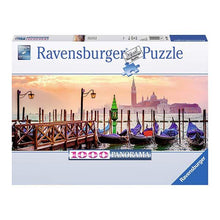 Puzzle panorámico - Góndolas en Venecia