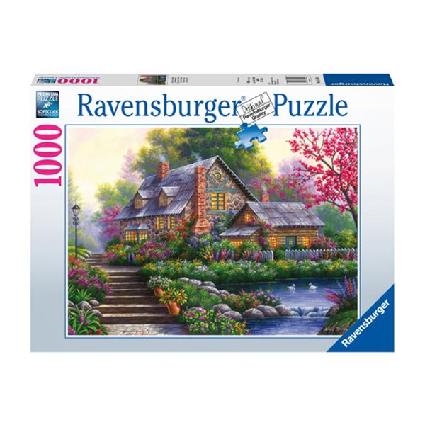Puzzle Cabaña en el bosque - 1000 piezas