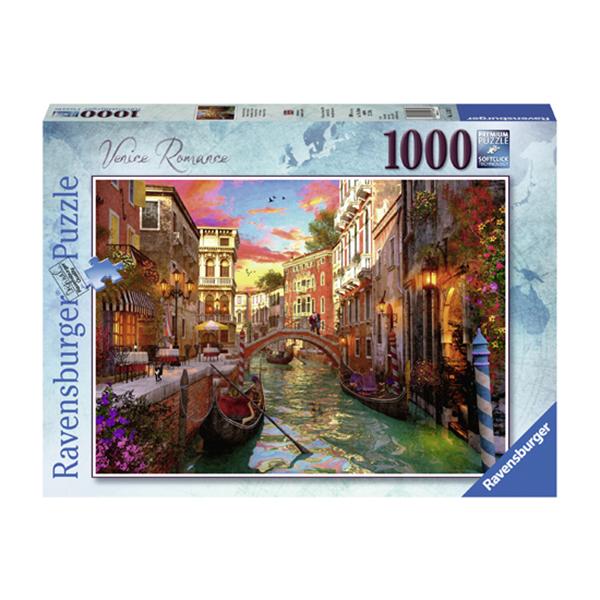 Puzzle Venecia romántica - 1000 piezas