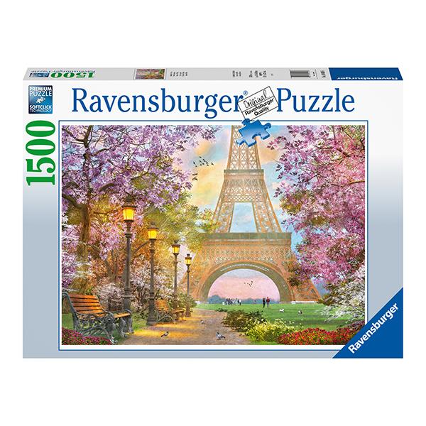 Puzzle París romántico - 1500 piezas