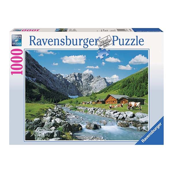 Puzzle Montañas de Austria - 1000 piezas