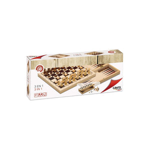 Ajedrez-Damas-Backgammon