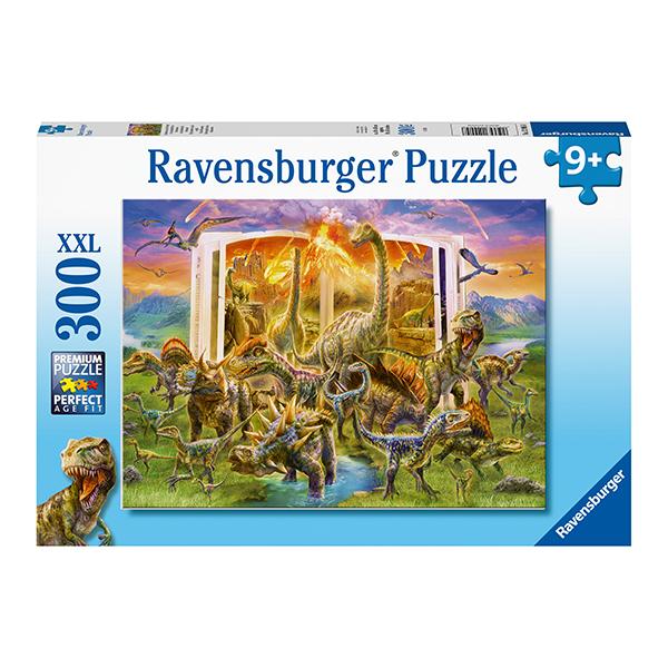 Puzzle XXL Diccionario de dinosaurios - 300 piezas