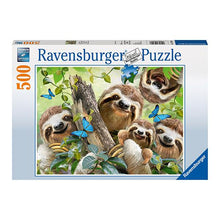 Puzzle Selfie de perezosos - 500 piezas