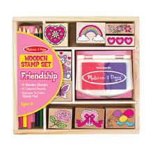 Stamps madera - Amistad