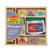 Stamps madera - Dinosaurios