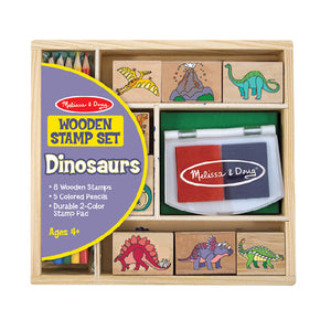 Stamps madera - Dinosaurios