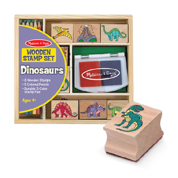 Stamps madera - Dinosaurios