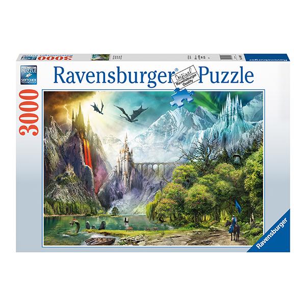 Puzzle Reino de dragones - 3000 piezas